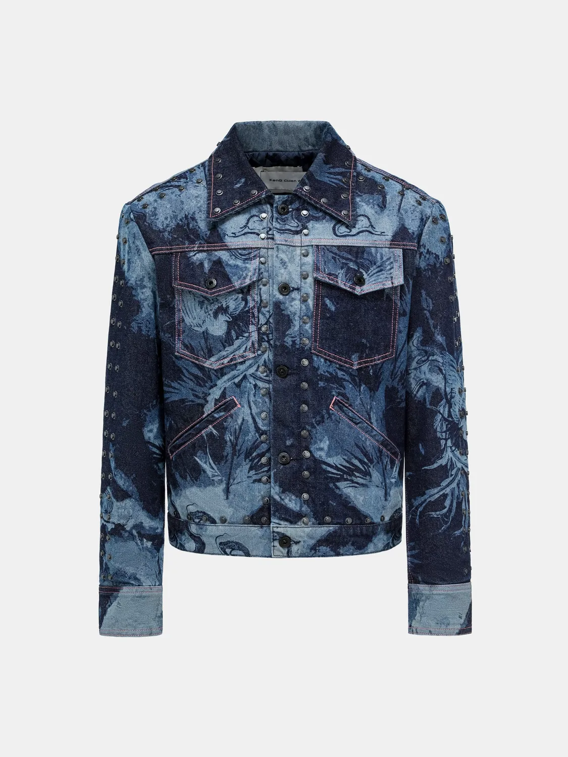 Feng Chen Wang Laser Phoenix denimjakke XS-XL slidstærk