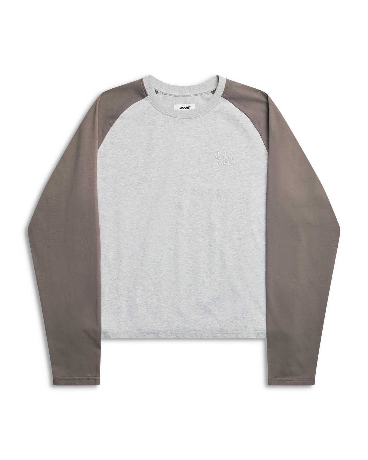 Alis Sol langærmet t-shirt grå bomuld
