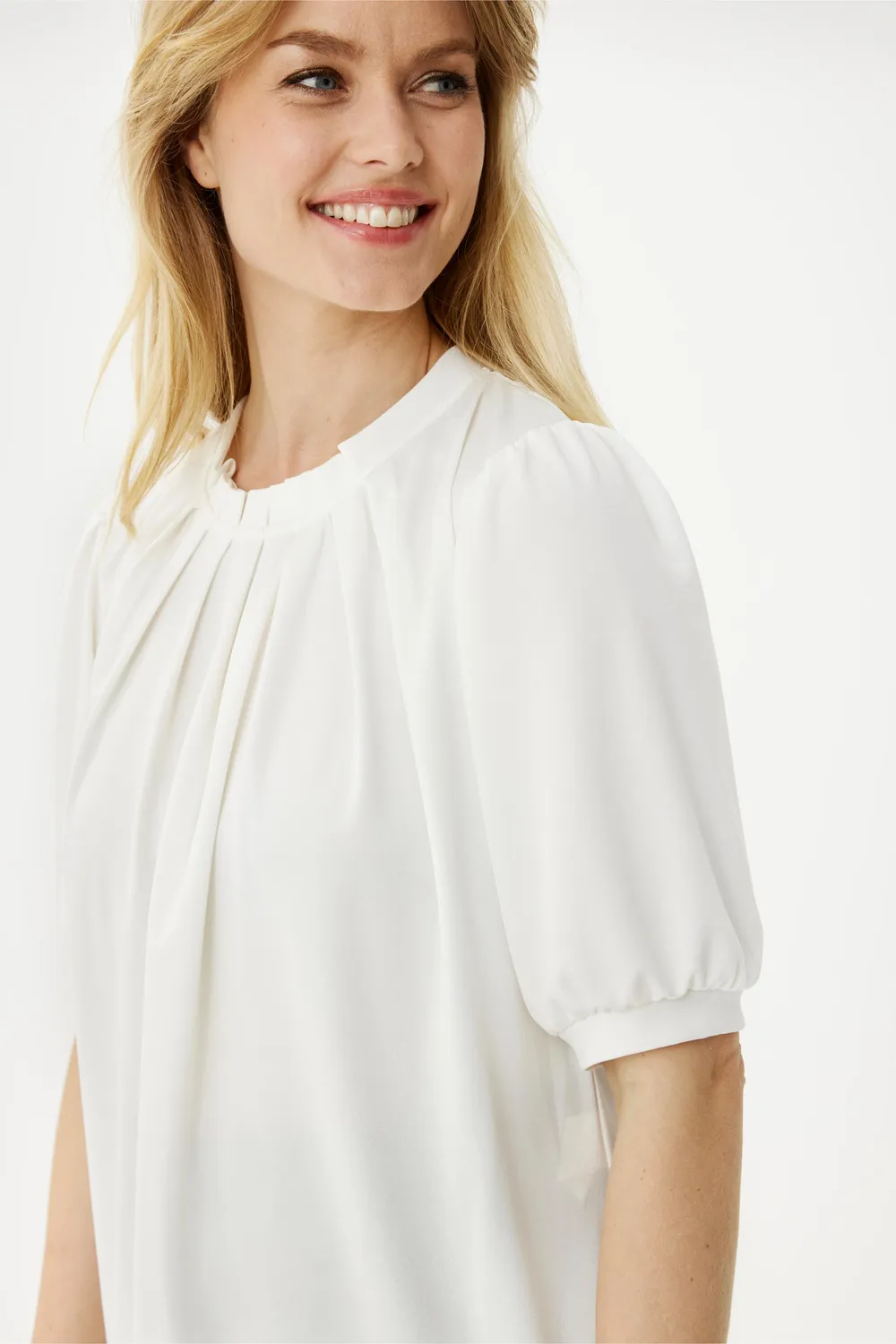 IN FRONT Grazia bluse jersey halværmer
