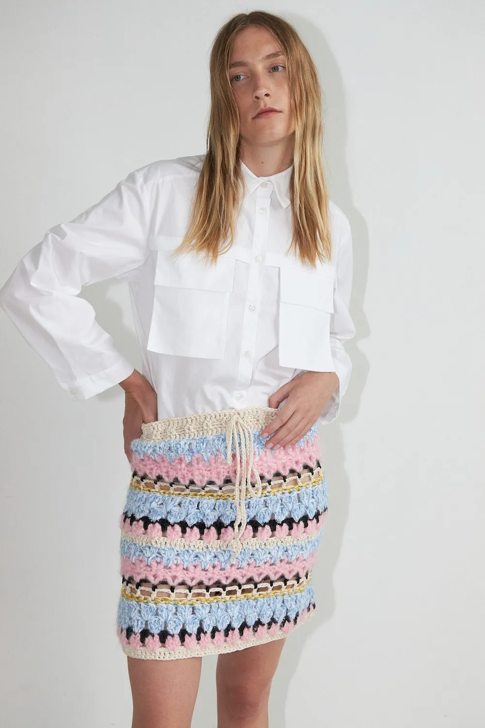 DAWNXDARE Gemma 900 nederdel multi bomuld