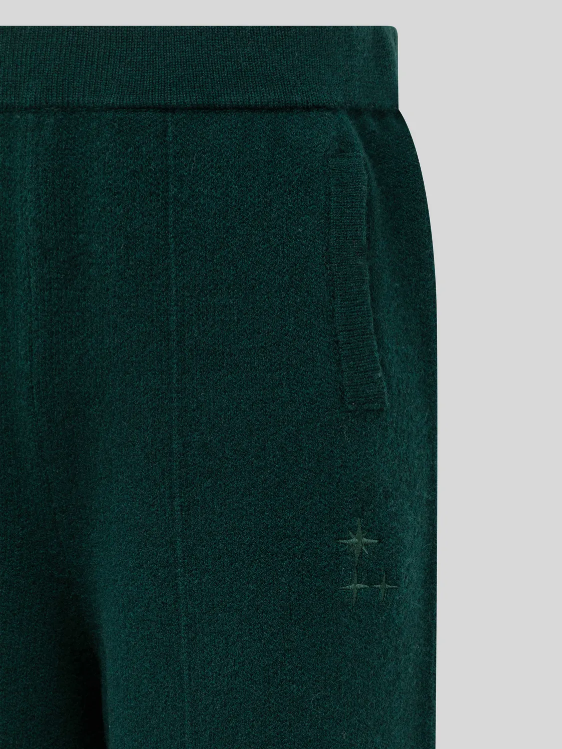 Laneus herrebukser skovgrøn uld cashmere