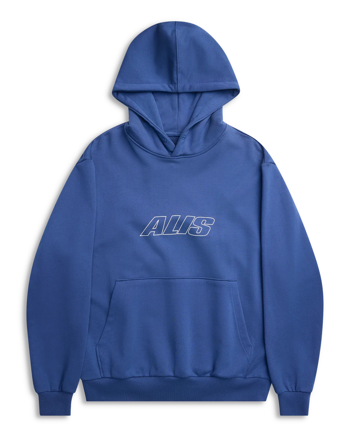 Alis Aori hoodie Solid Blue oversized bomuld