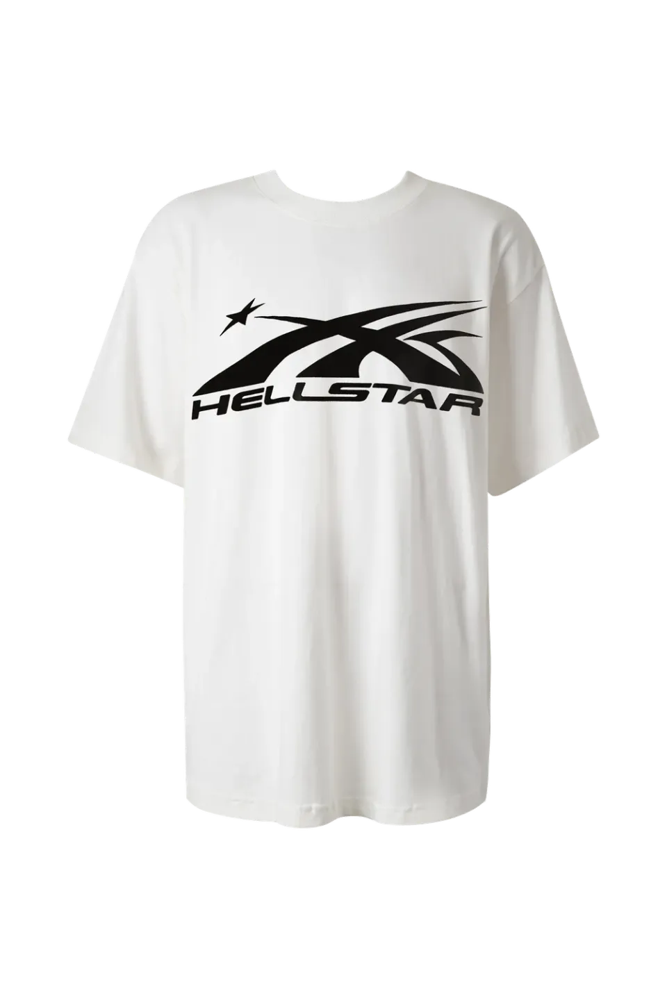 Hellstar Sports Logo T-shirt hvid bomuld