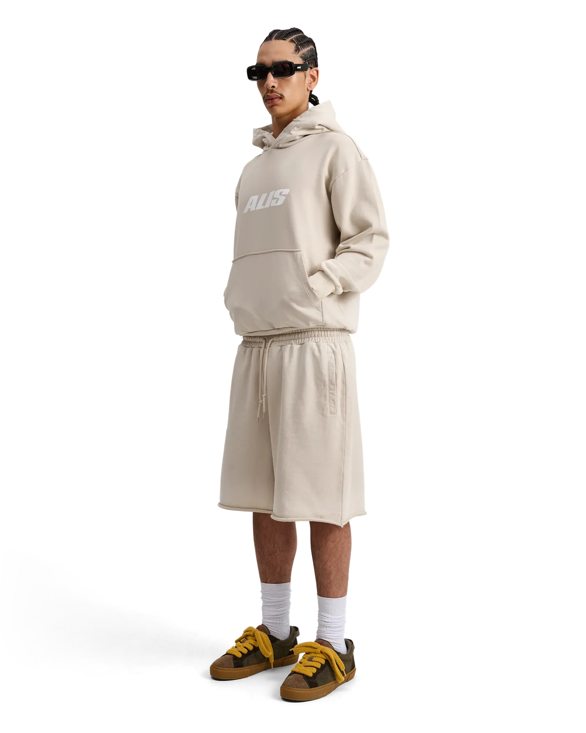 Alis Wilkes Casual Jersey shorts sand bomuld