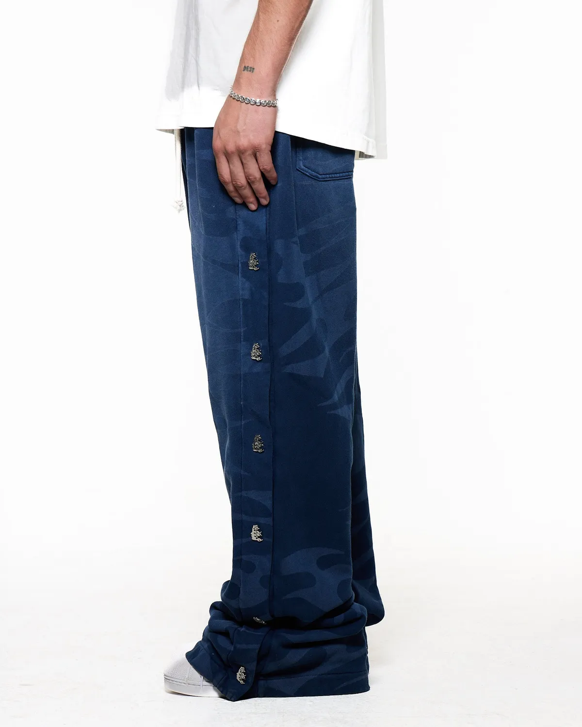 Hellstar HSSS26PT14-BLU sweats blå oversized