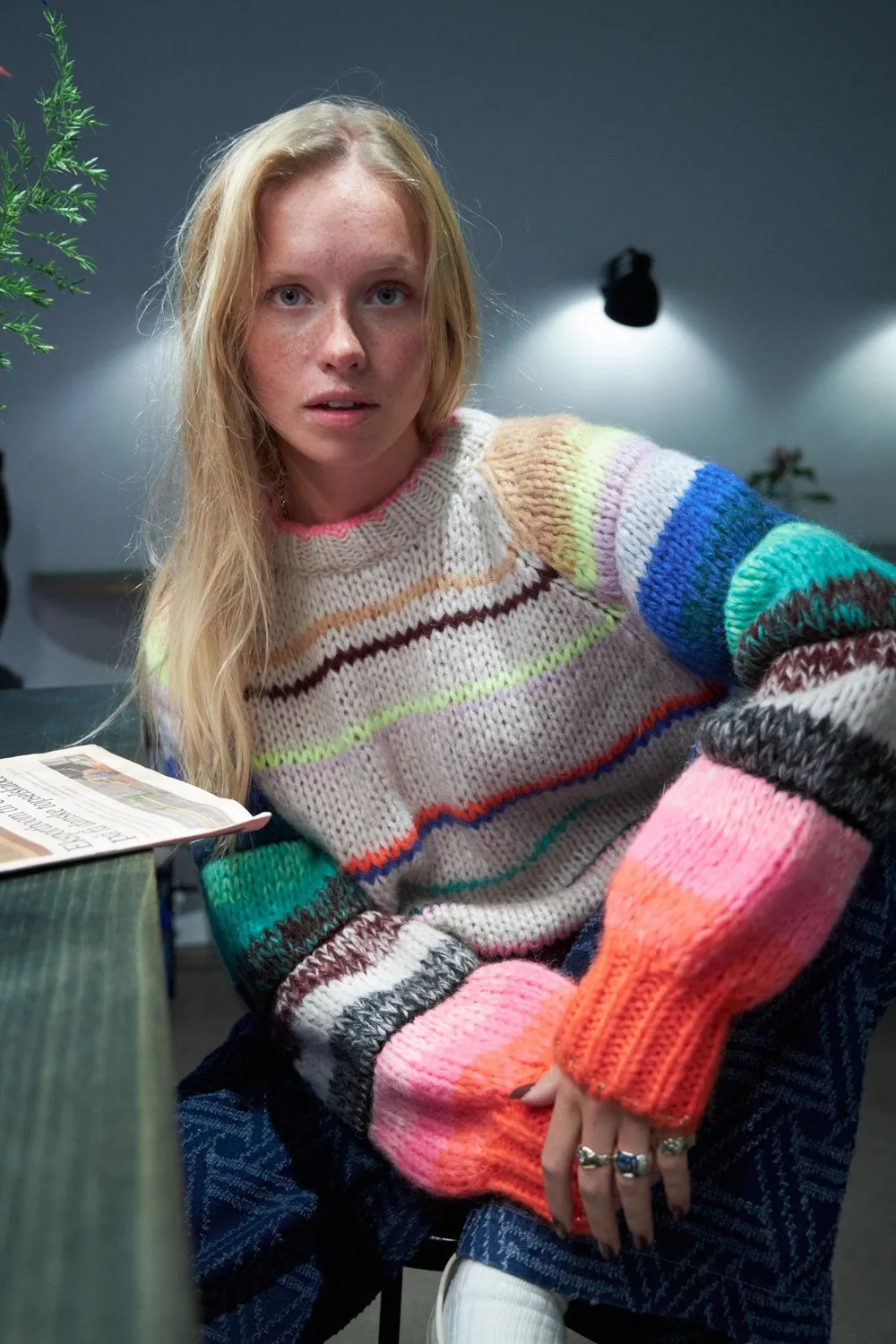 DAWN x DARE Fawn Multi 900 Multi striktrøje kulørt
