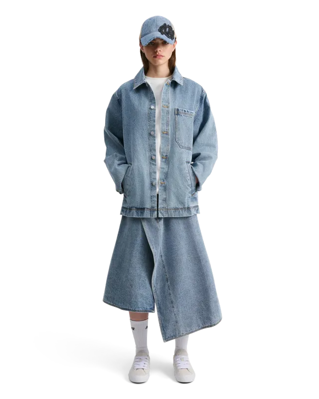 Alis Donnei trucker kasket washed light blue