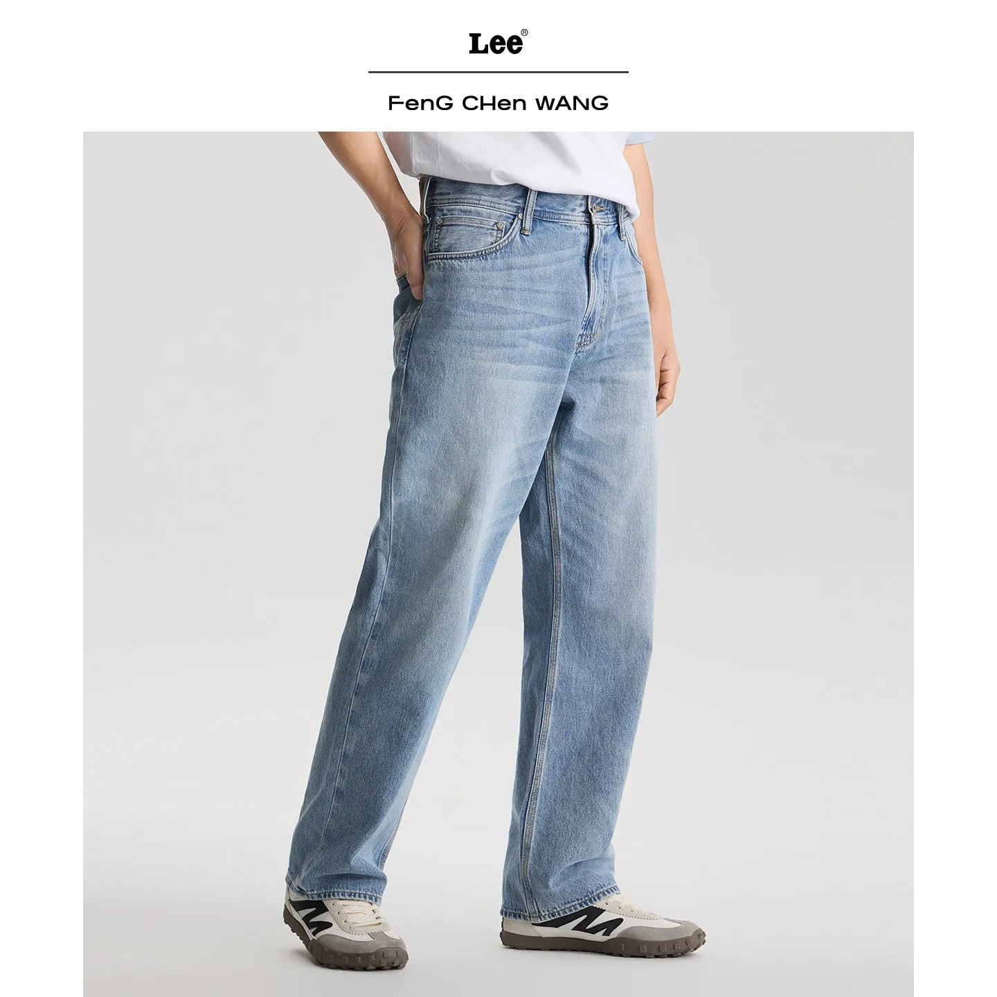 Lee x Feng Chen Wang Men Jeans denim str 29-33