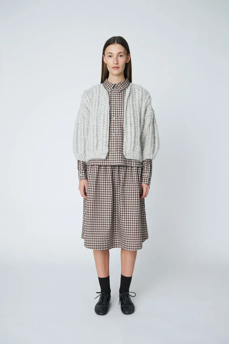 DAWNXDARE Annie cardigan strikcardigan vaporous fletstrik