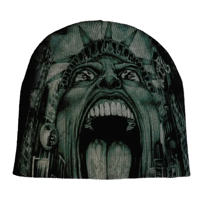 Hellstar Liberty Records beanie sort OS print