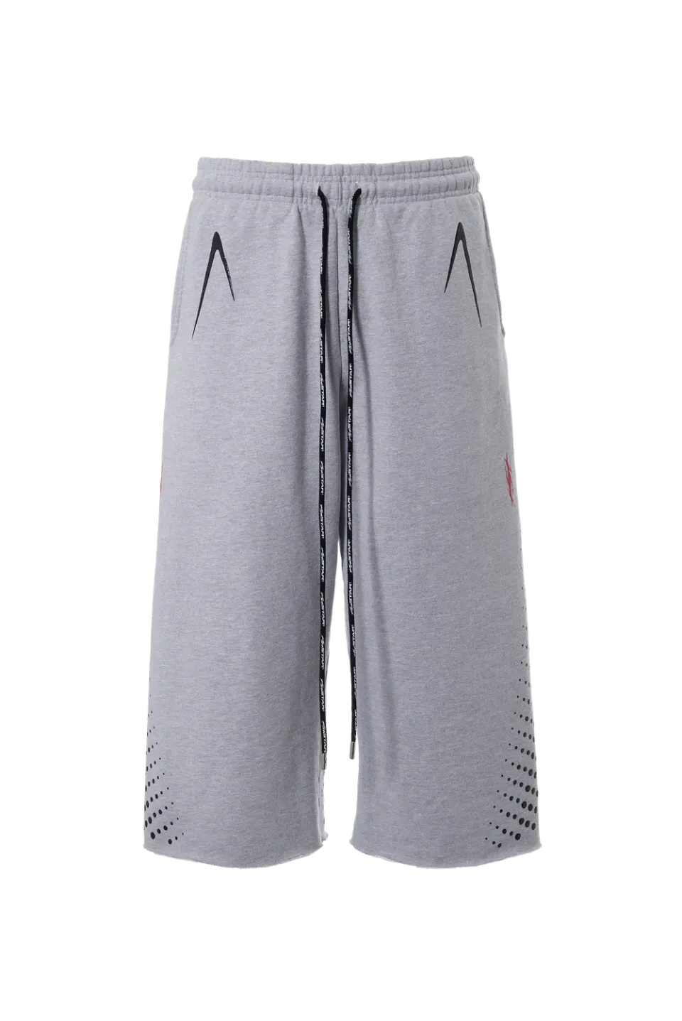 Hellstar Hype Flight 3/4 shorts grå fleece