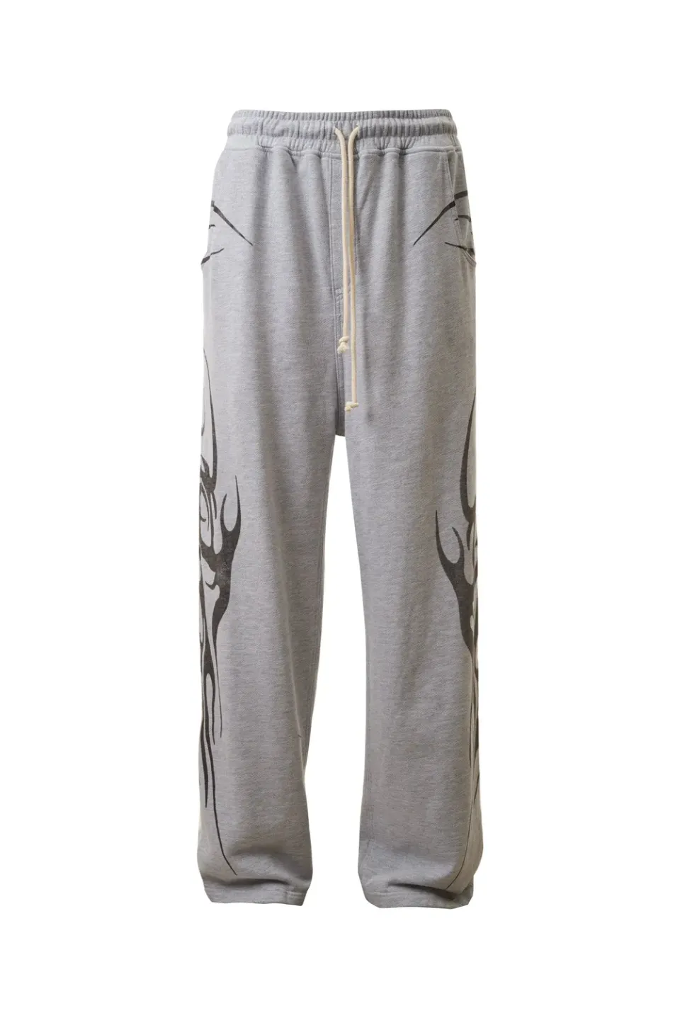 Hellstar Tribal Flame HSS126SP1 sweatpants grå vintage