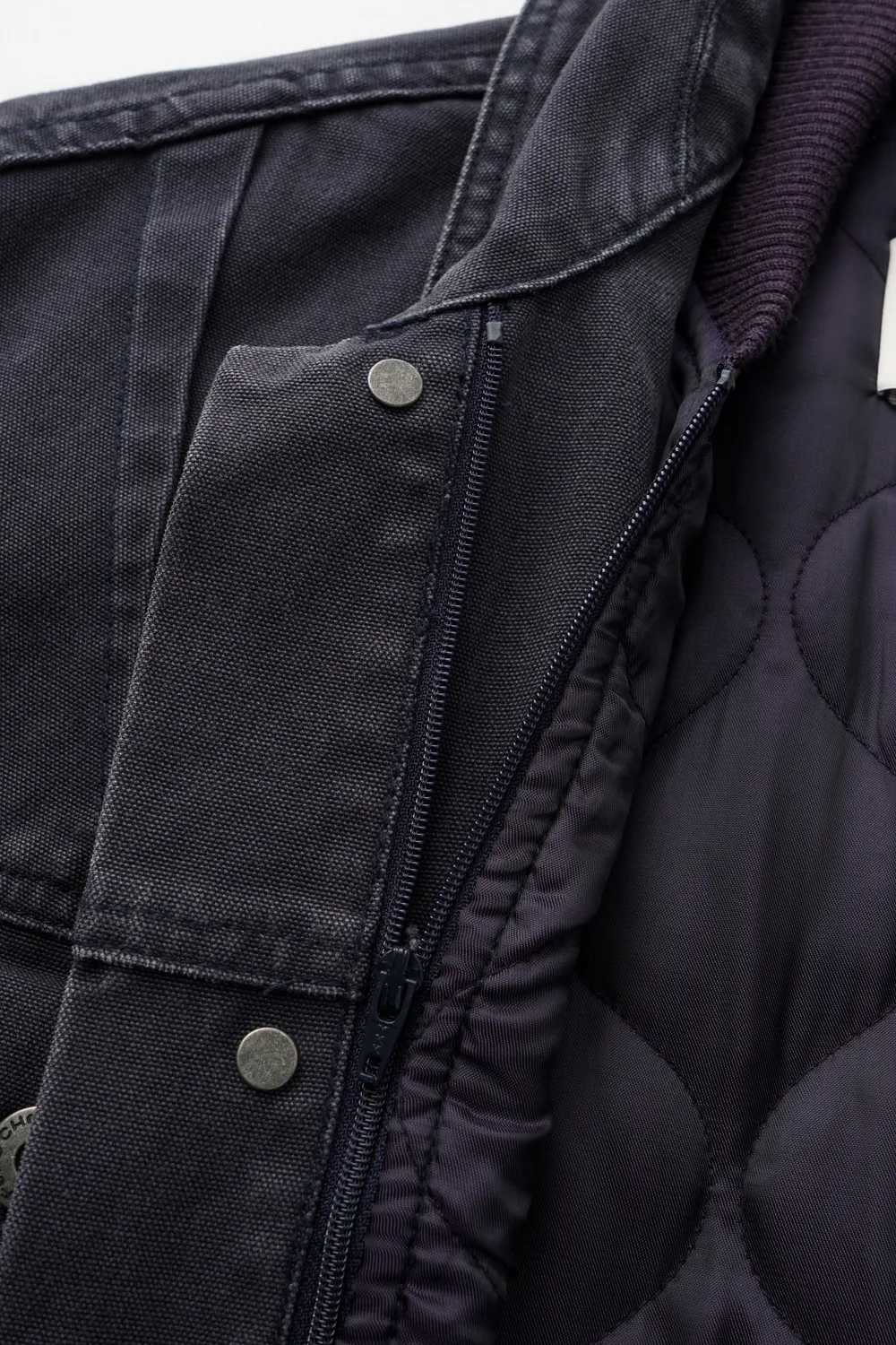 Feng Chen Wang Washed Pleated denimjakke vasket