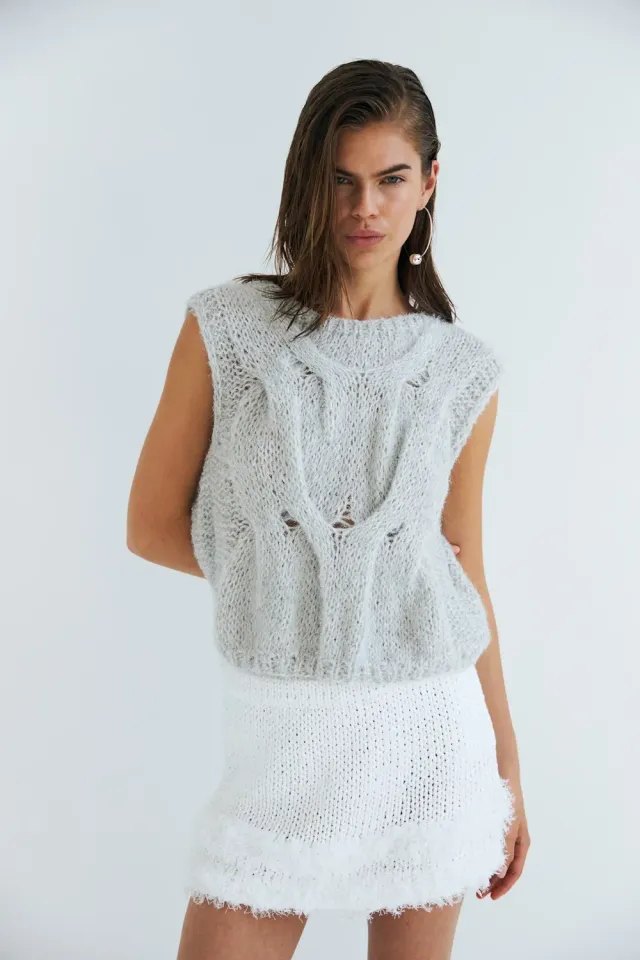 DAWNXDARE SIDSEL slipover 190 cloud strikvest uld