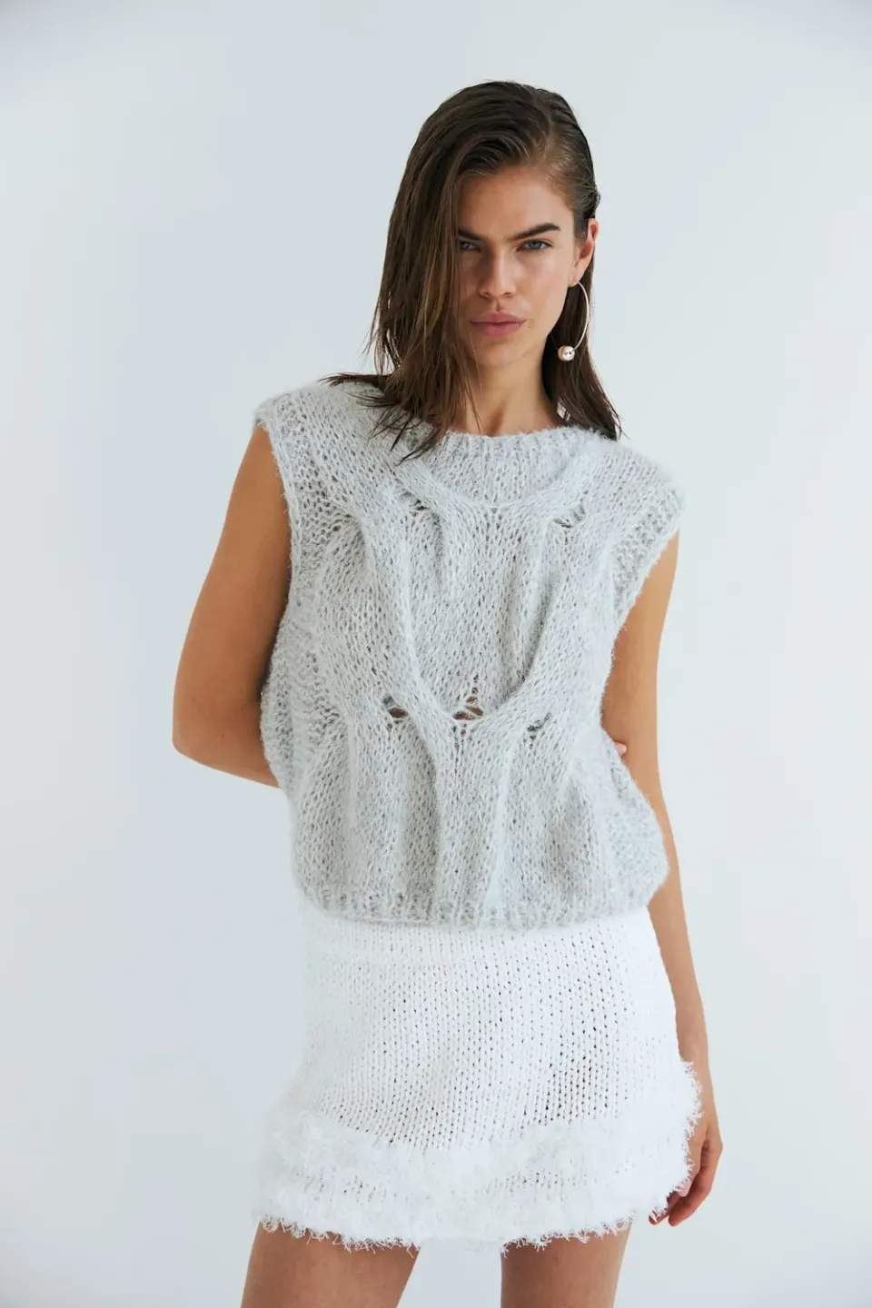 DAWNXDARE SIDSEL slipover 190 cloud strikvest uld