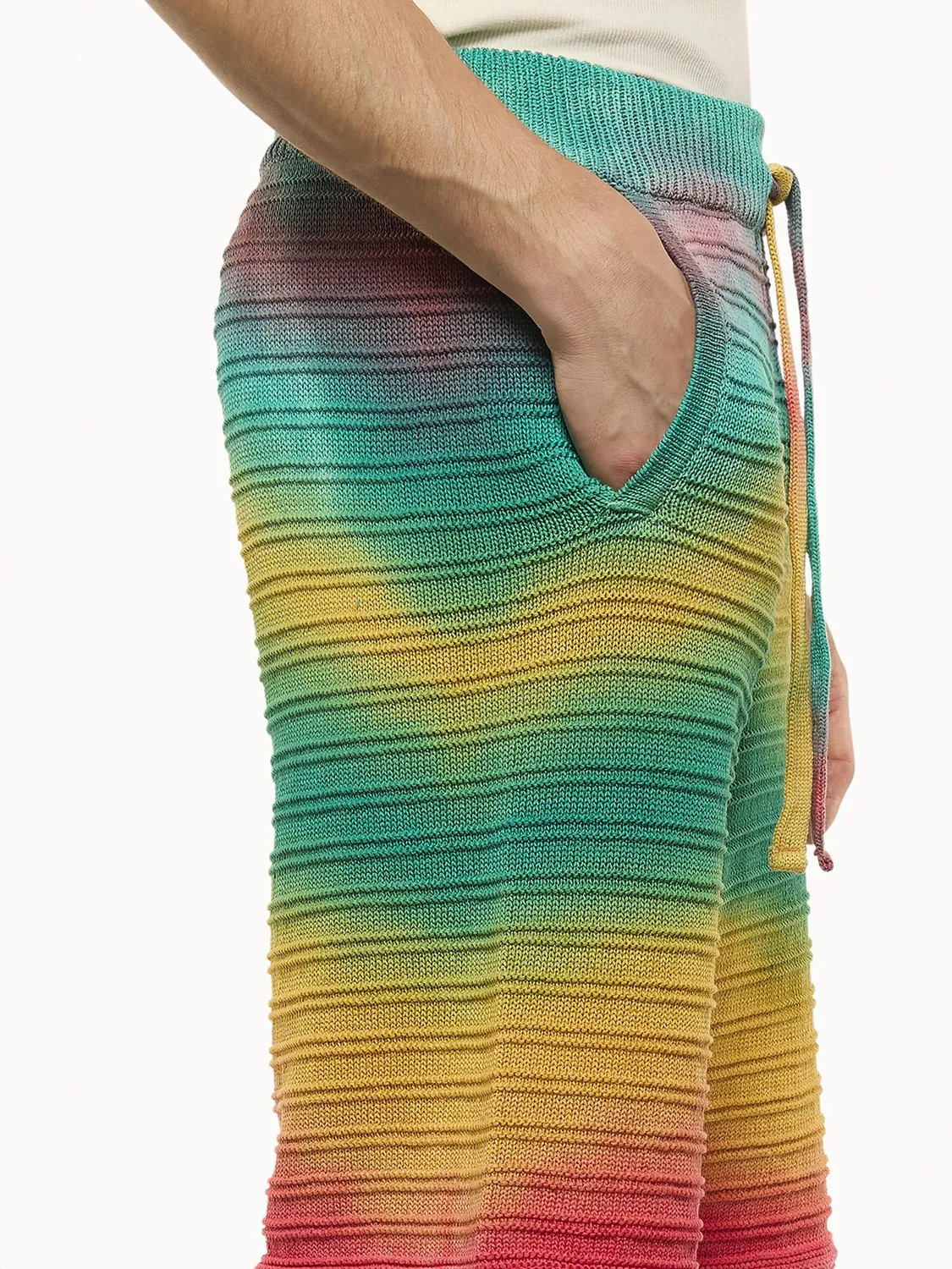 Laneus Knitted Shorts shorts multicolour bomuld