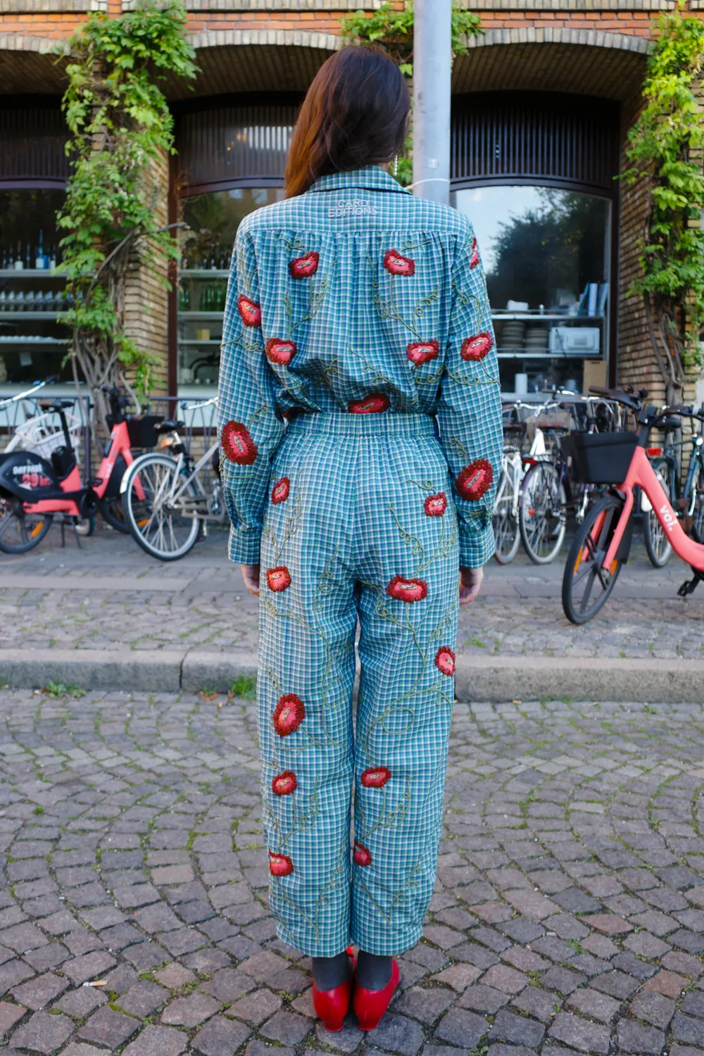 Caro Editions Coco bukser ternet bomuld broderi