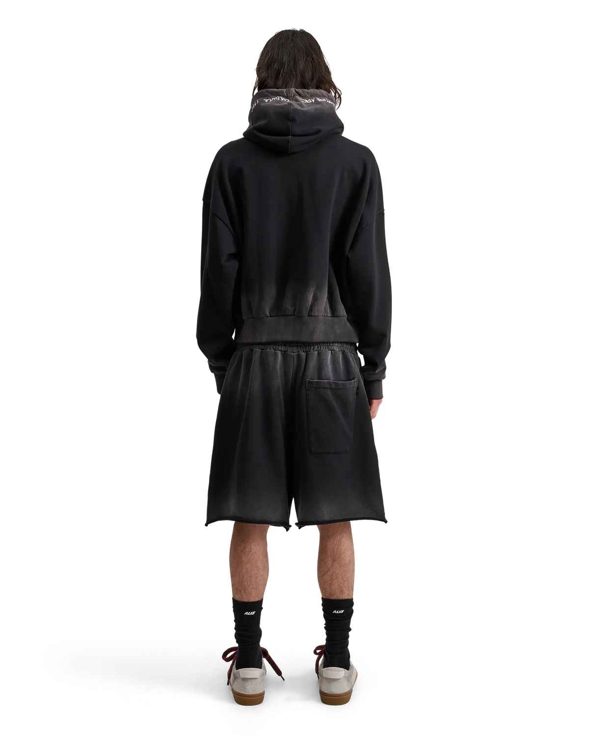 Alis Wilkes shorts faded black bomuld