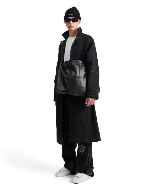 Alis Hawk weekendtaske blank sort – PU