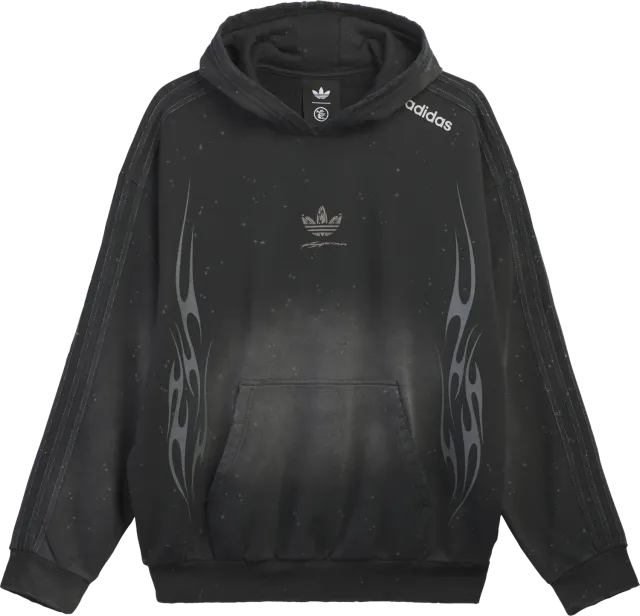 Hellstar x Adidas hoodie sort heavyweight