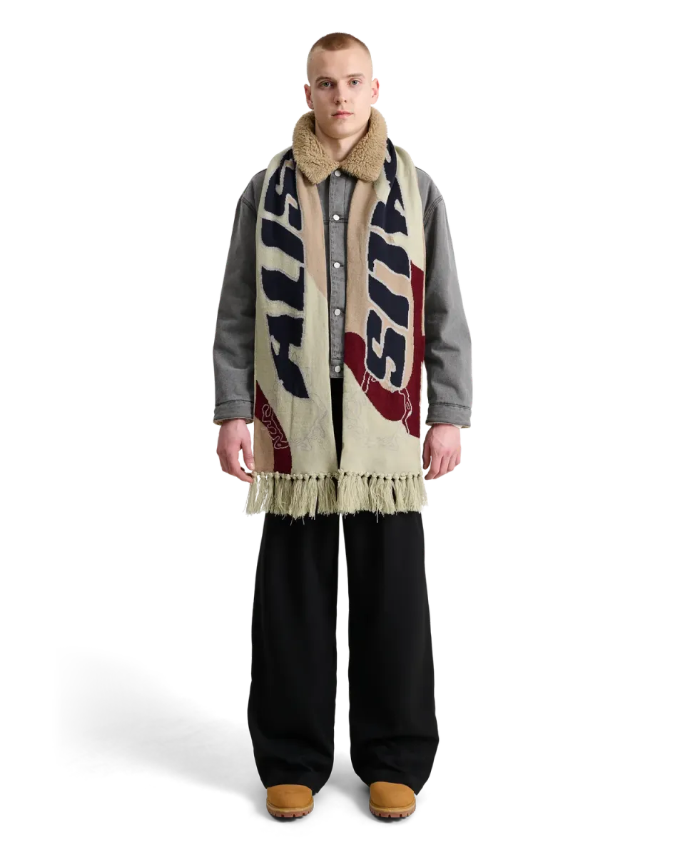 Alis Illas jacquard tørklæde camouflage