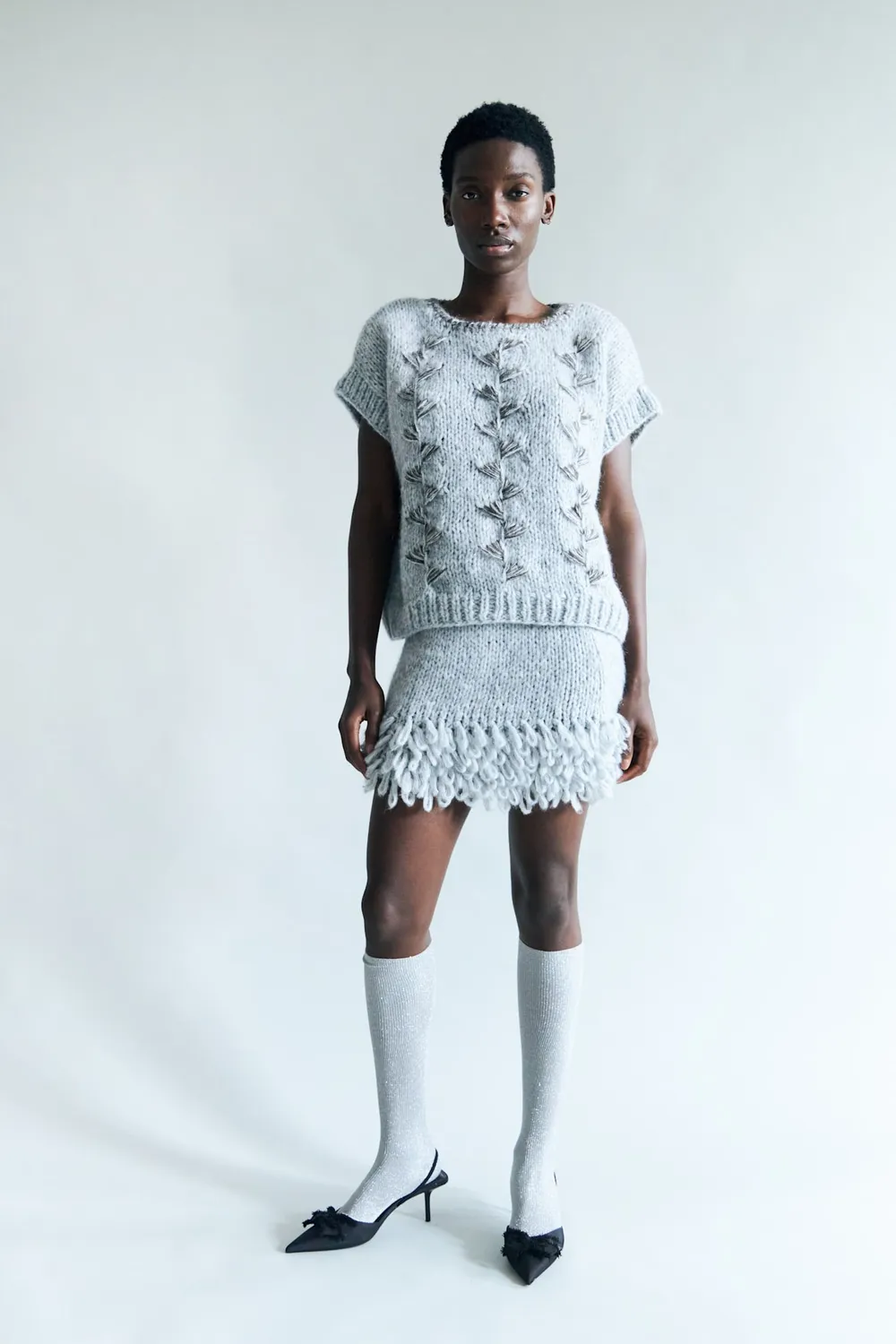 DAWNXDARE Jojo strik top 190 Cloud broderi