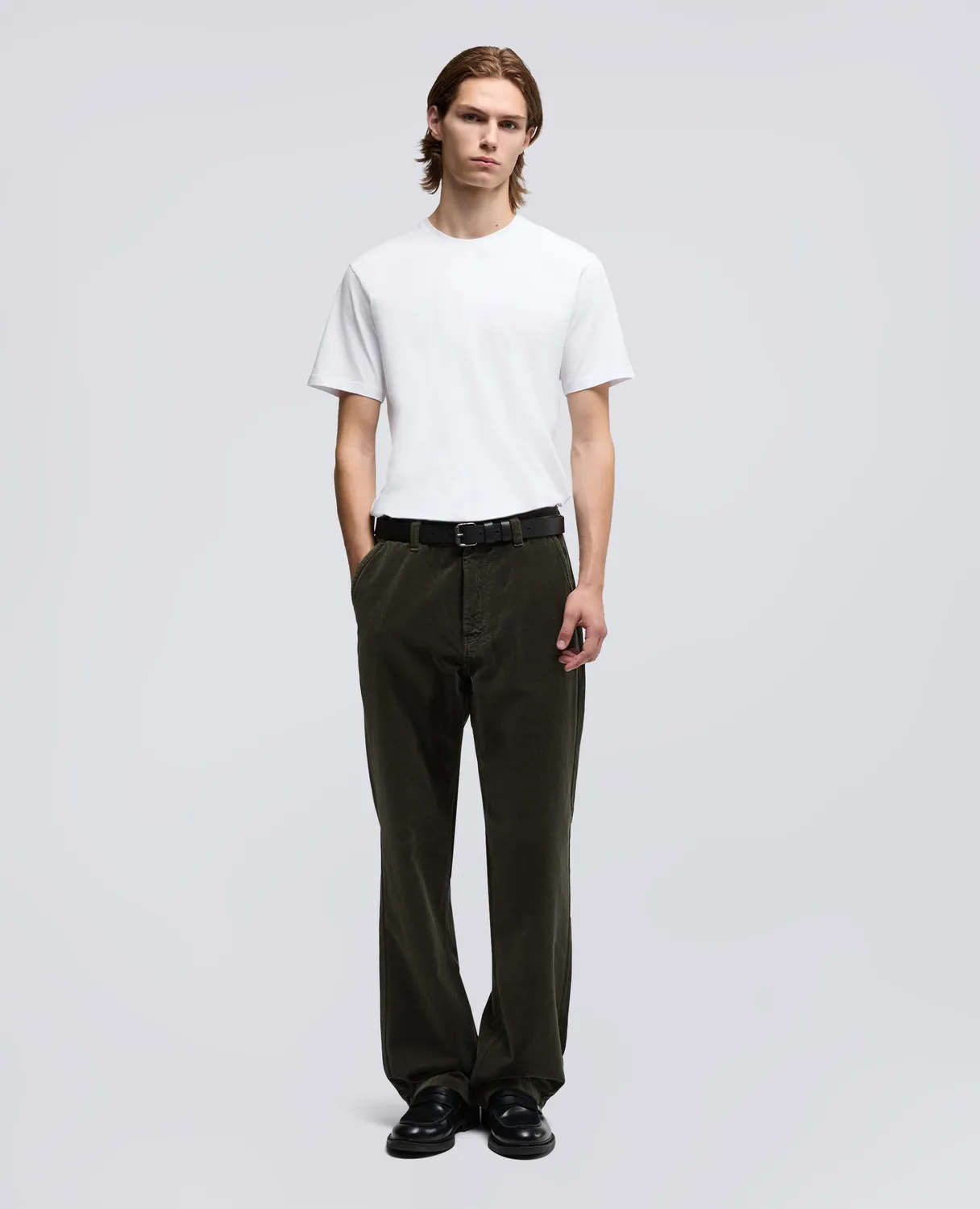 Aspesi t-shirt hvid bomuld slim fit XS-XXXL