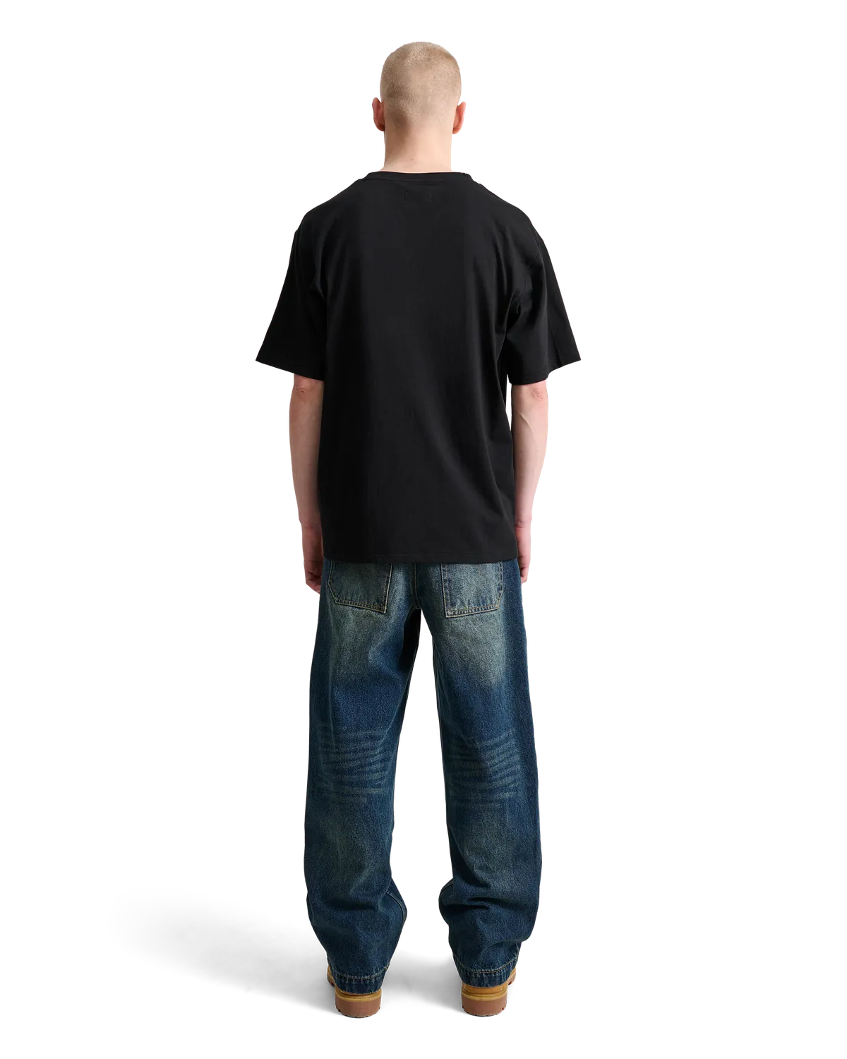 Alis Sid Oversized Fit t-shirt sort bomuld