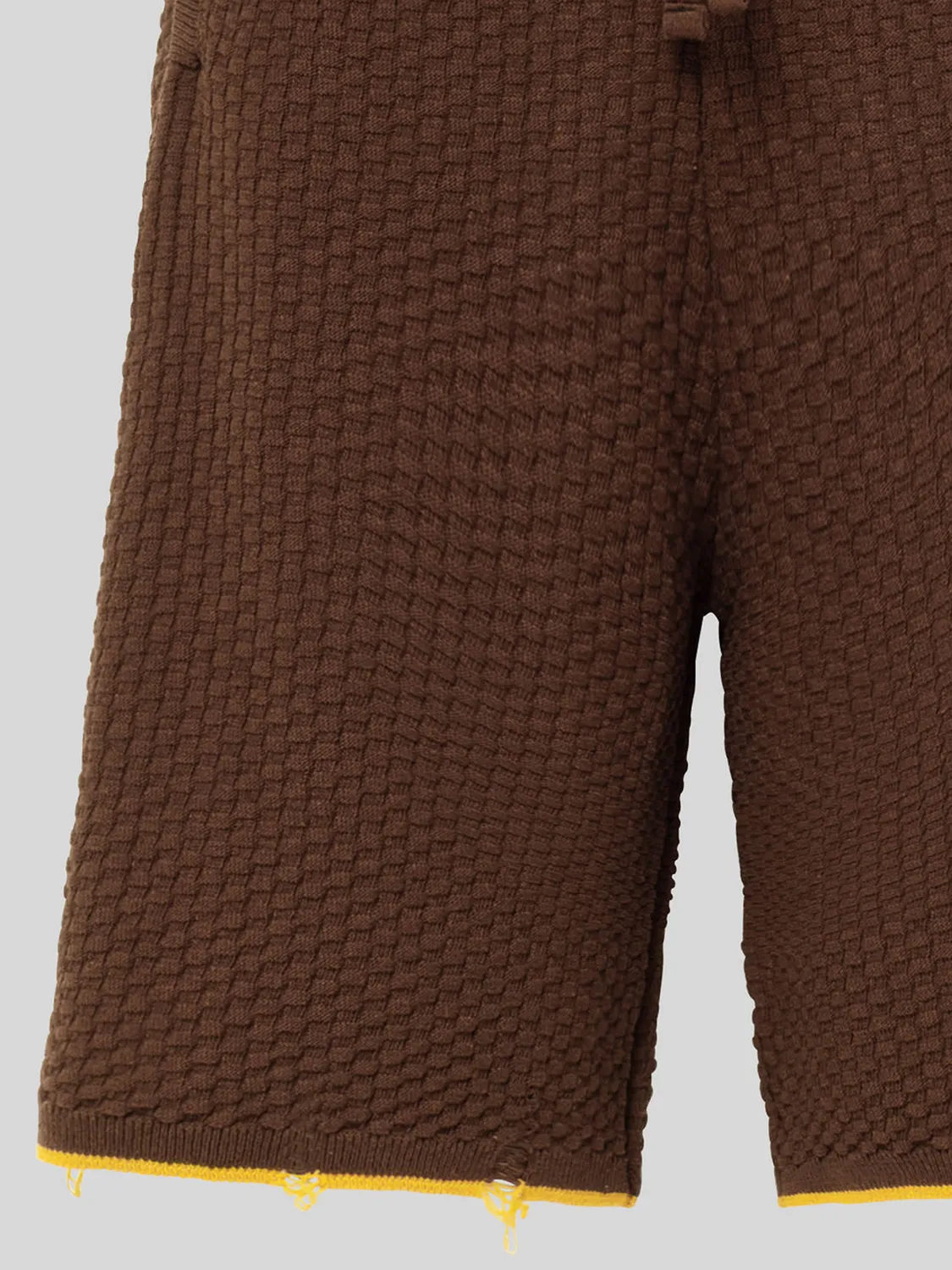 Laneus Bermuda Venice Beach shorts chokolade bomuld