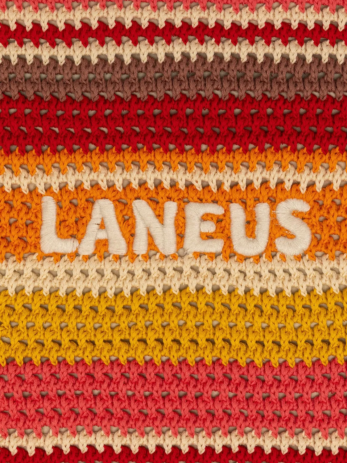 Laneus Shopping Bag shopper pink-multicolor vævet