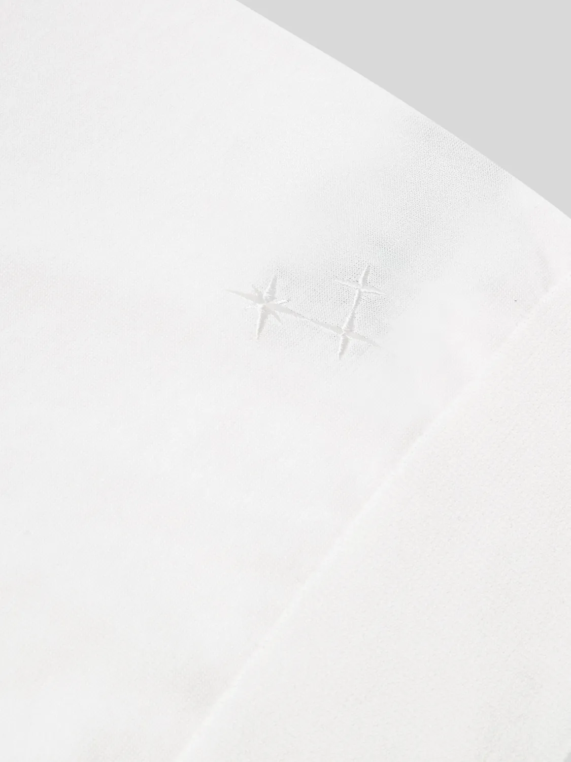 Laneus Crew Neck T-shirt cream bomuld
