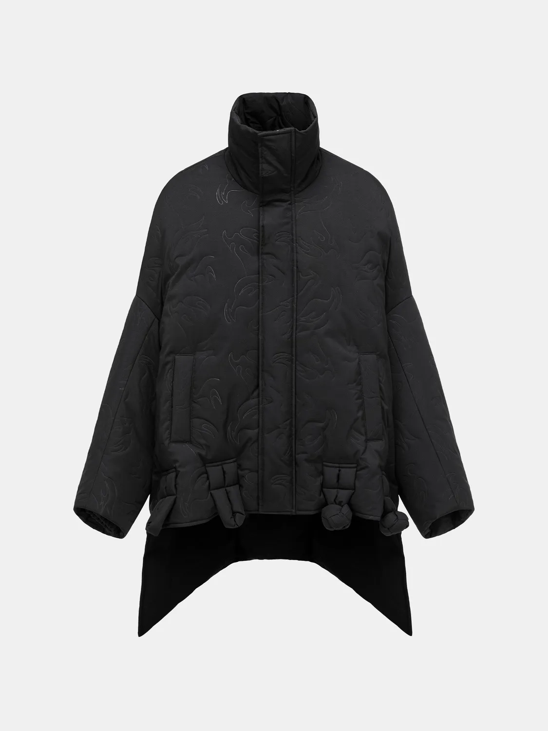 Feng Chen Wang Upside Down Quilted Phoenix jakke