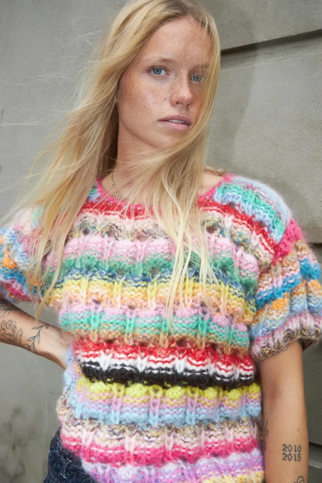 DAWNXDARE ACACIA DS pullover 900 multi kortærmet