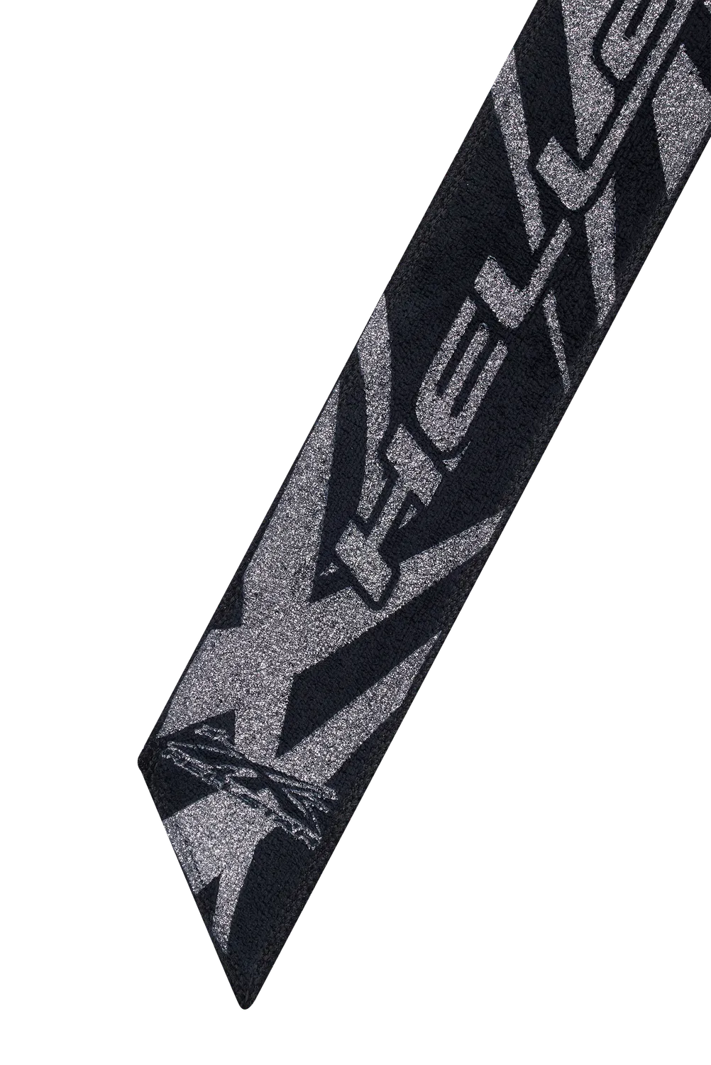 Hellstar Sports Glitter håndklæde black grey