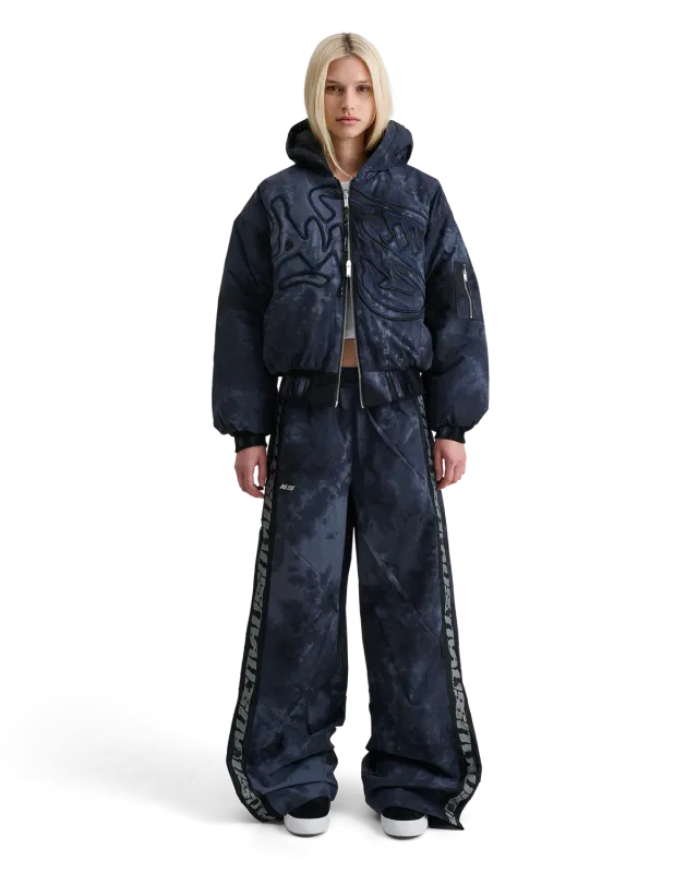 Alis Hoiy bomberjakke salty blue oversized
