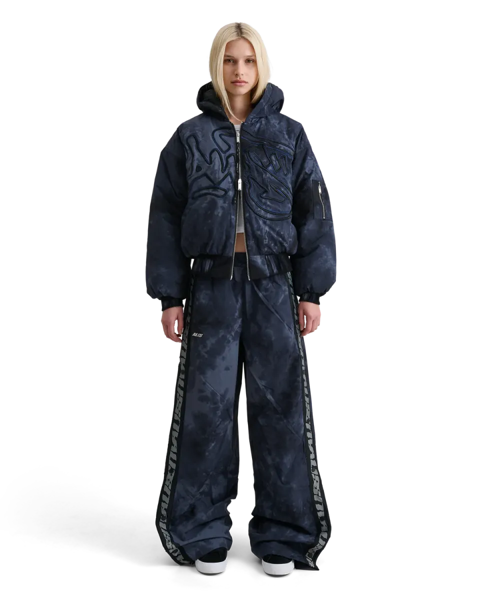 Alis Hoiy bomberjakke salty blue oversized