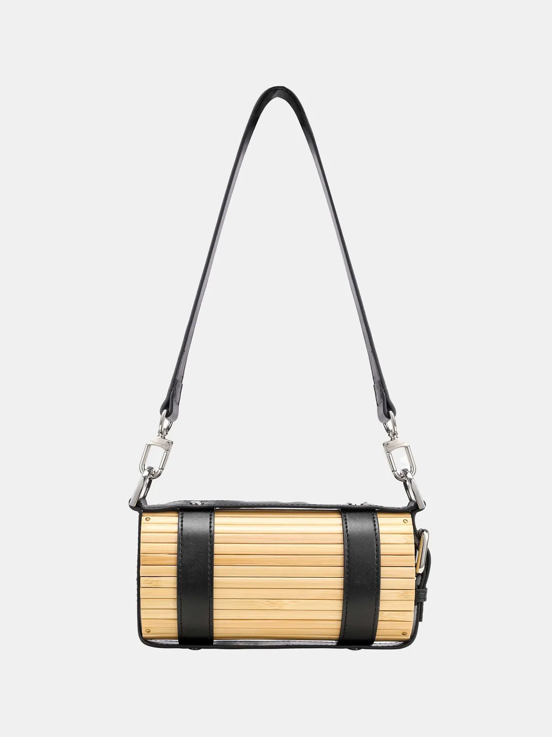 Feng Chen Wang Bamboo skuldertaske sort bambus OS