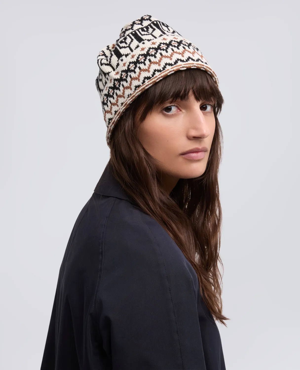 Aspesi Cotton Hemp Wool hat natural bomuld