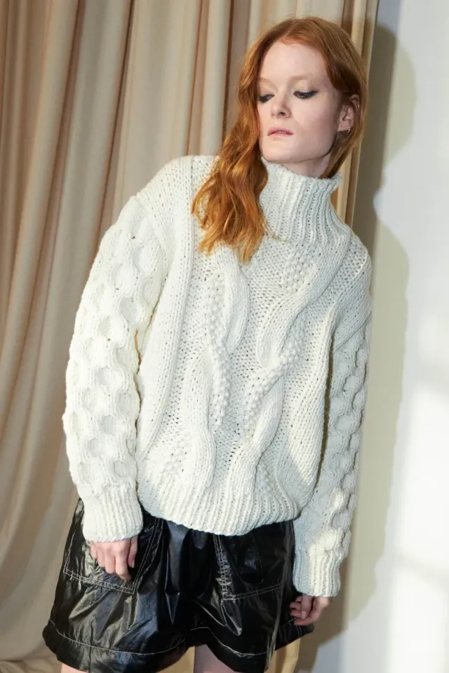 Dawnxdare Hope 102 Chalk rullekrave uld kabelstrik