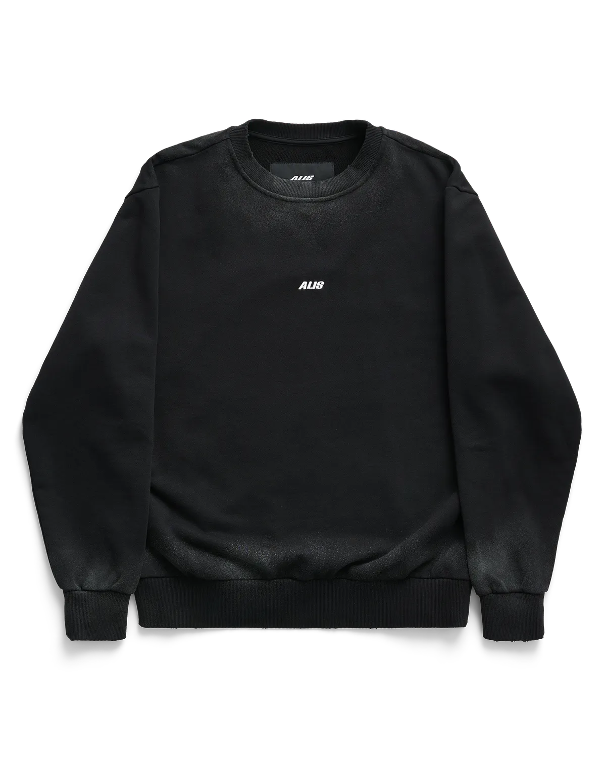Alis Greco sweatshirt faded black bomuld