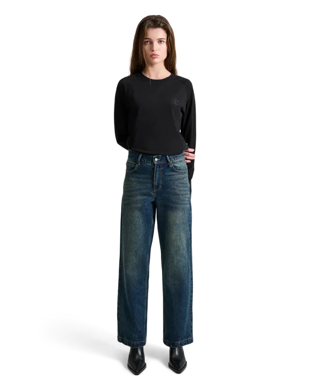 Alis May jeans regular fit vintage dirt bomuld