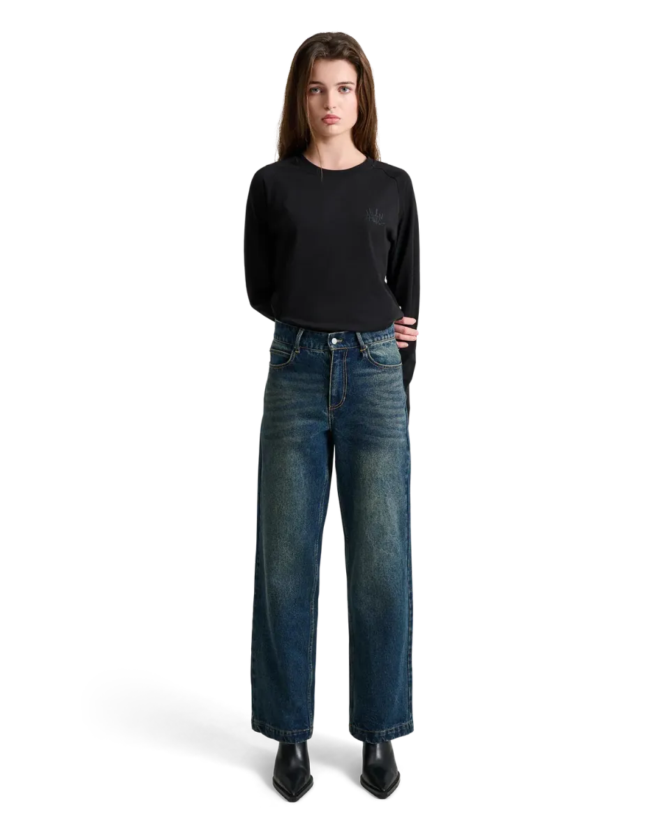 Alis May jeans regular fit vintage dirt bomuld