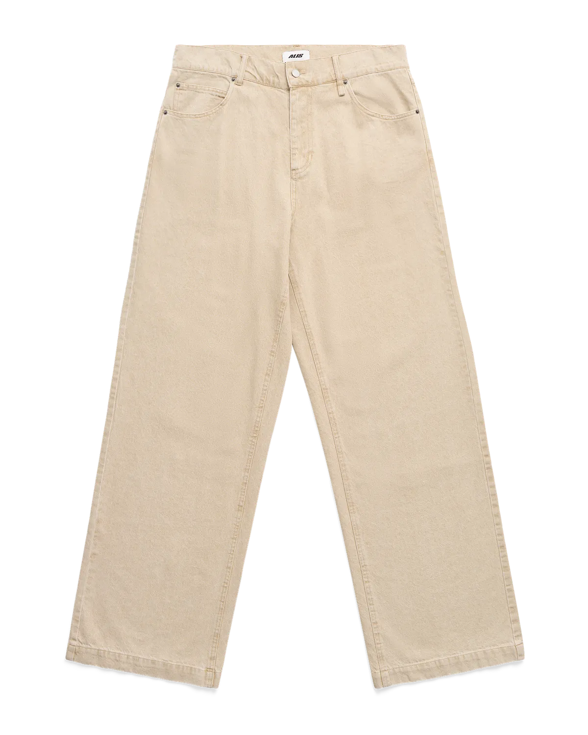Alis Bam jeans Faded Sand vide 100% bomuld