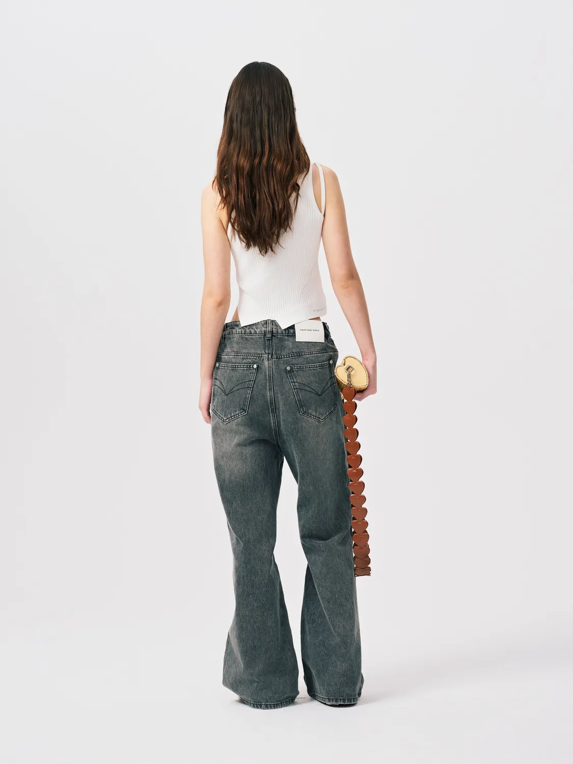 Feng Chen Wang Deconstructed strik top merinould