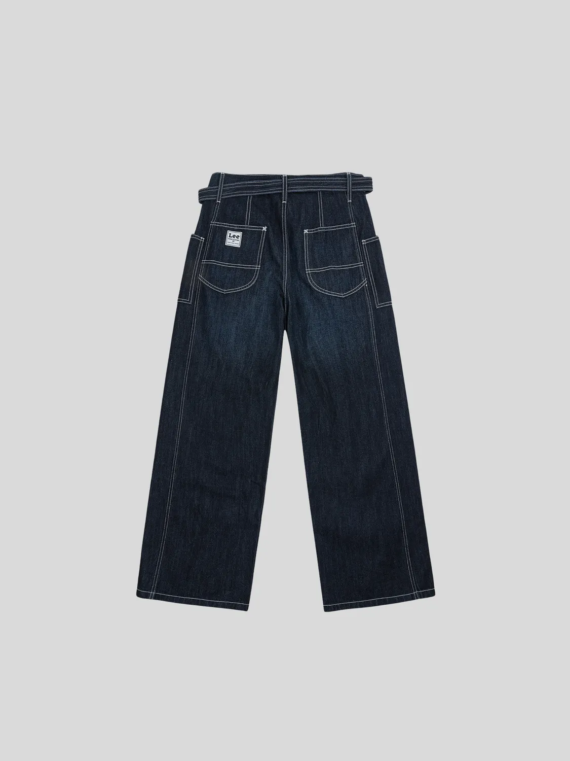 Feng Chen Wang Lee jeans ekstra vide dobbeltknæ