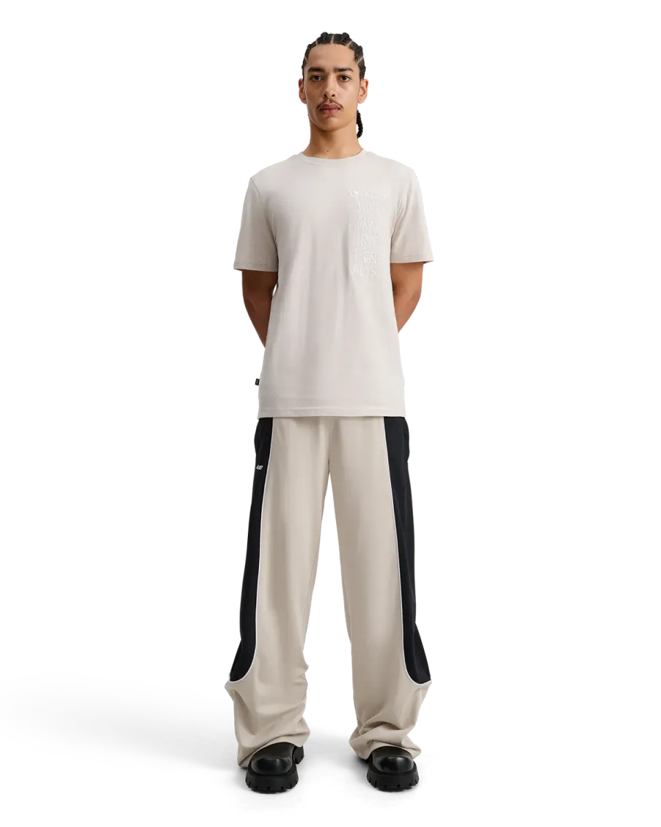 Alis Jeron Essential T-shirt Graphic Embroidery off white bomuld