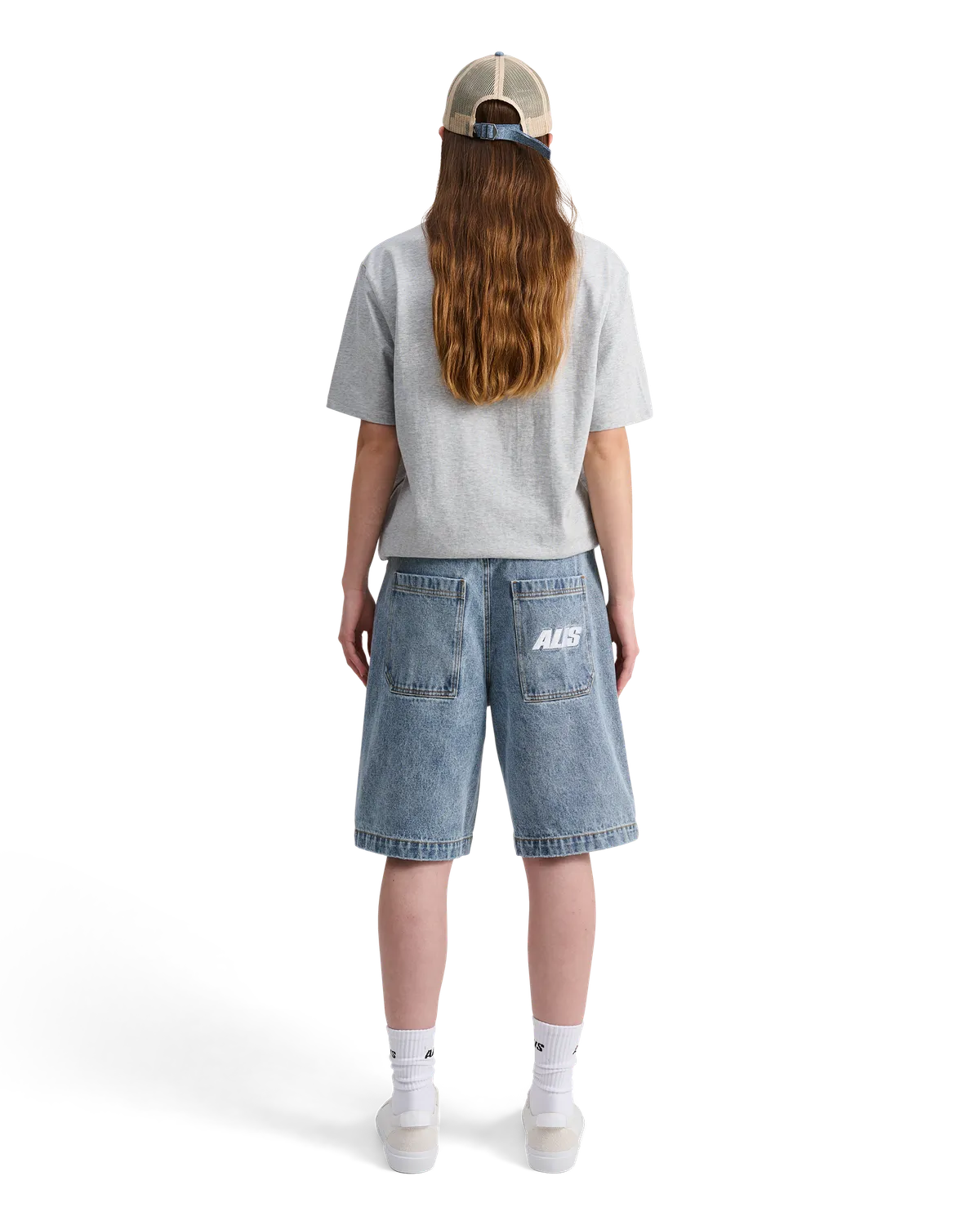 Alis Calis Regular Fit denimshorts lyseblå bomuld