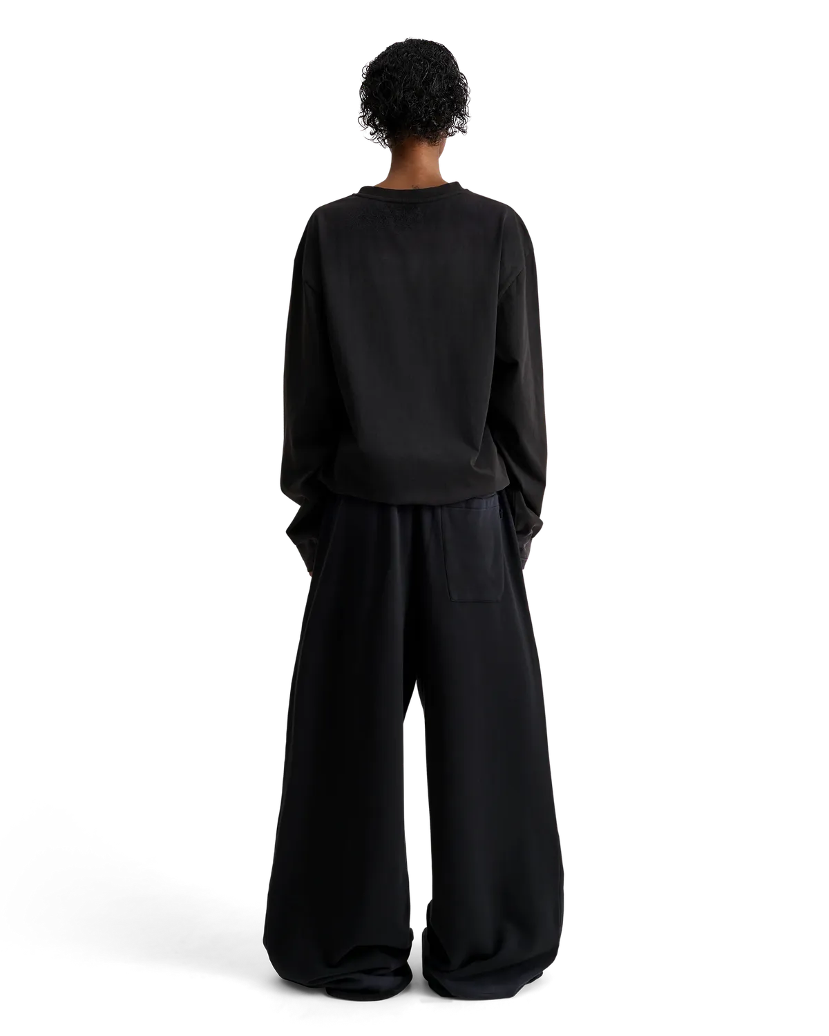 Alis Joshua langærmet t-shirt solid black