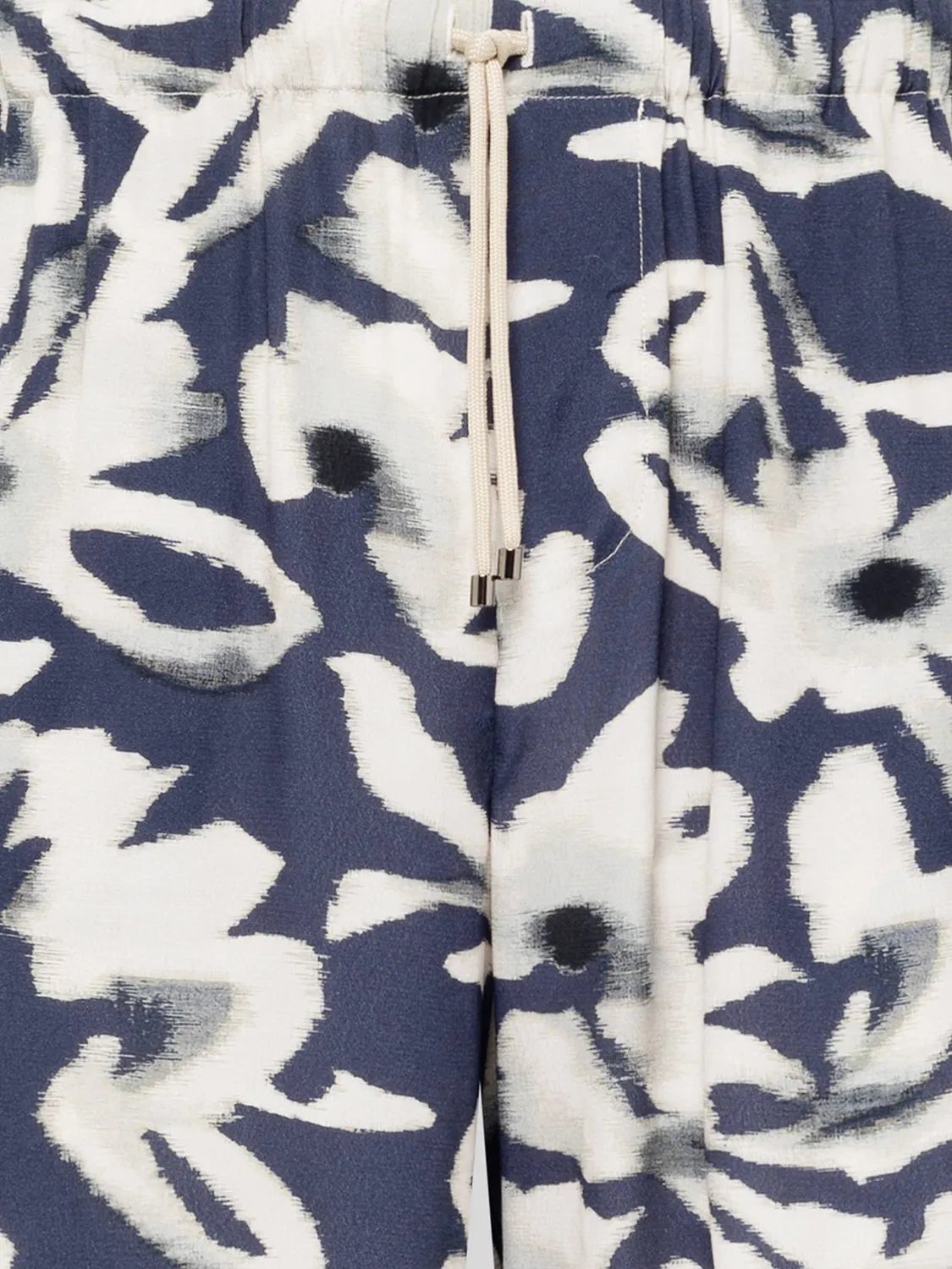 Laneus bermuda shorts viskose navy herre
