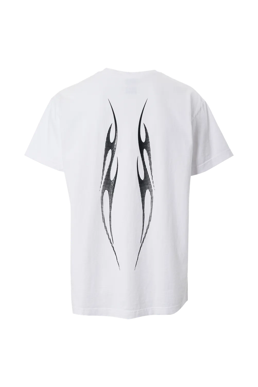 Hellstar Gradient Flame t-shirt hvid bomuld